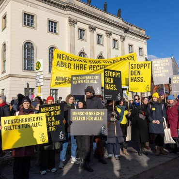 Hand in Hand Demonstration in Berlin